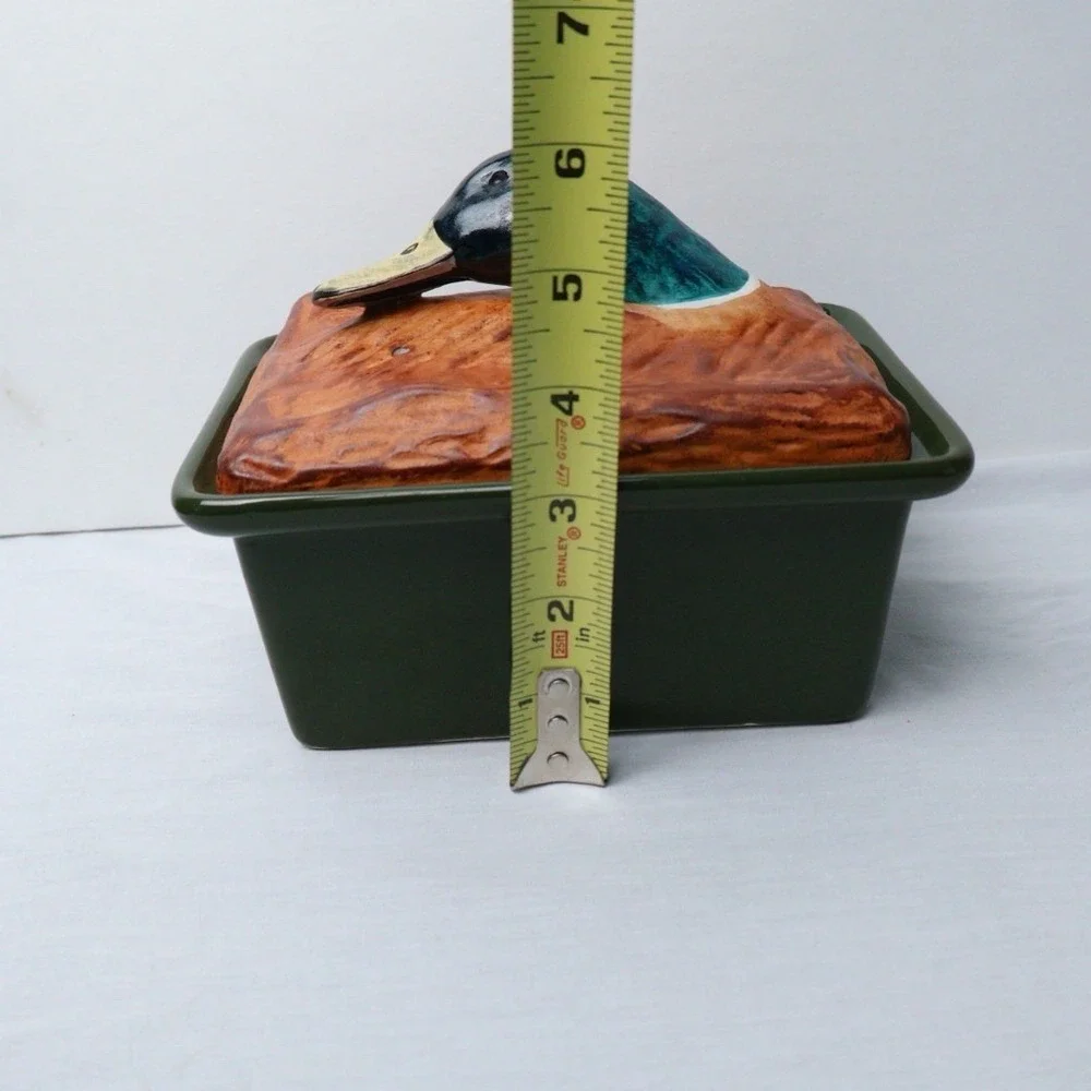 VTG French Pillivuyt Duck Terrine Tureen Covered Casserole Dish RARE